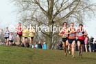4303 Steve Vernon (Greater Manchester) 4426 Richard Goodman (Middlesex) and Dewi Griffiths (West Wales) lead the senior mens Inter Counties Cross Country, Cofton Park, Birmingham. Photo: David T. Hewitson/Sports for All Pics